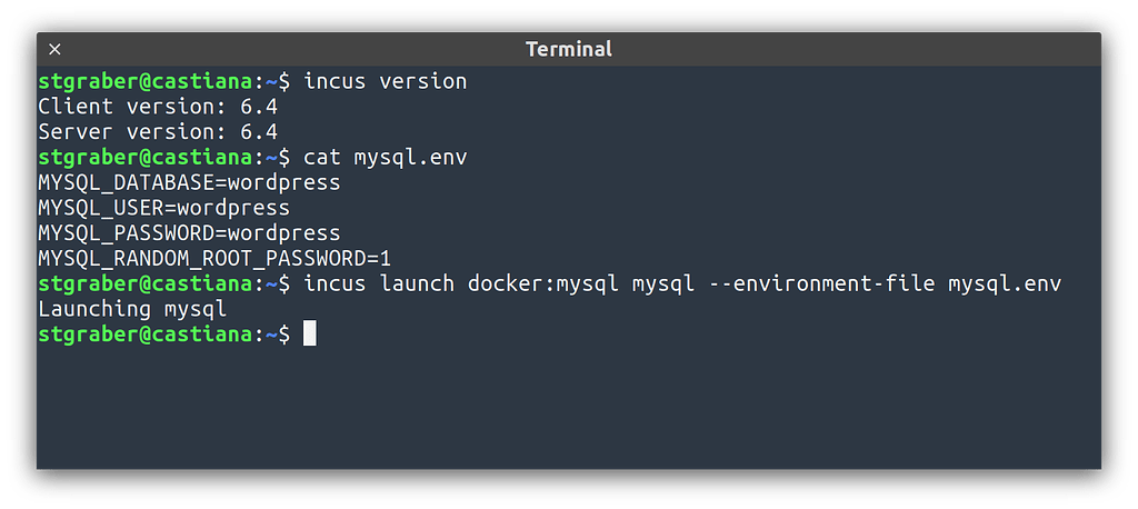 Incus 6.4 has been released - News - Linux Containers Forum