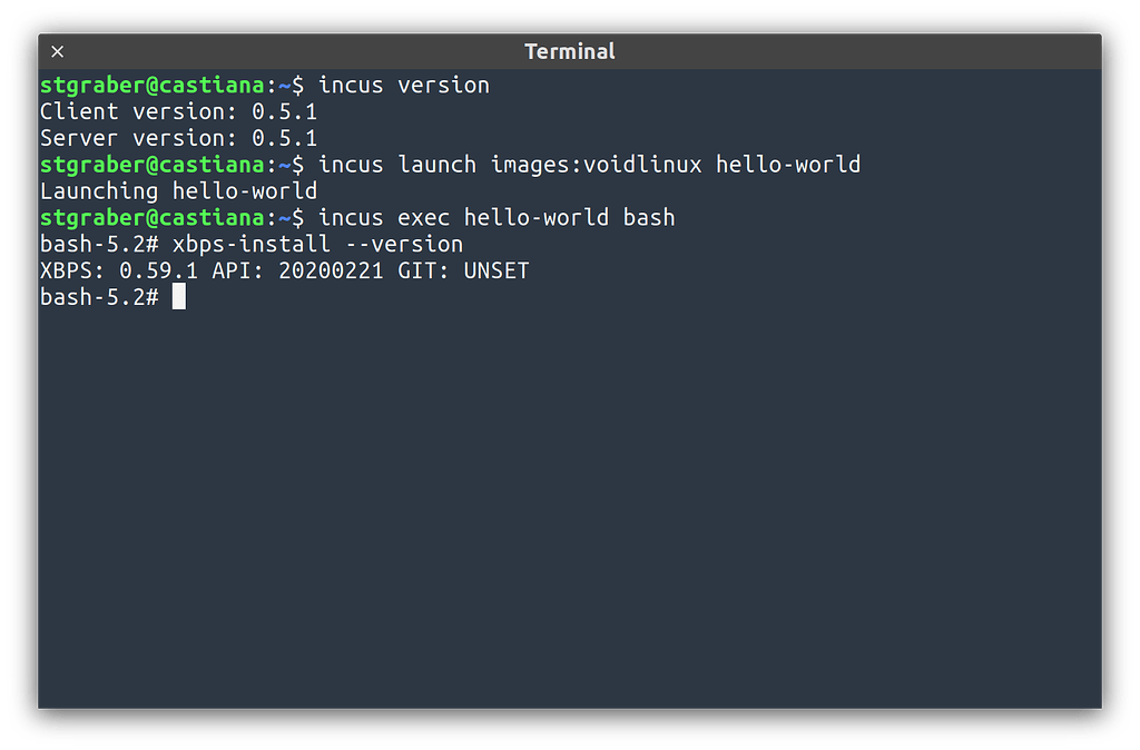 Incus 0.5.1 has been released News Linux Containers Forum