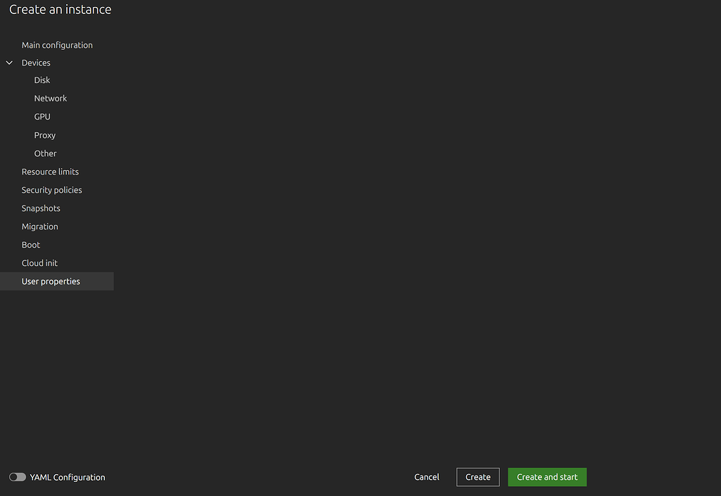 Incus UI - new section in new instance - ui - Linux Containers Forum