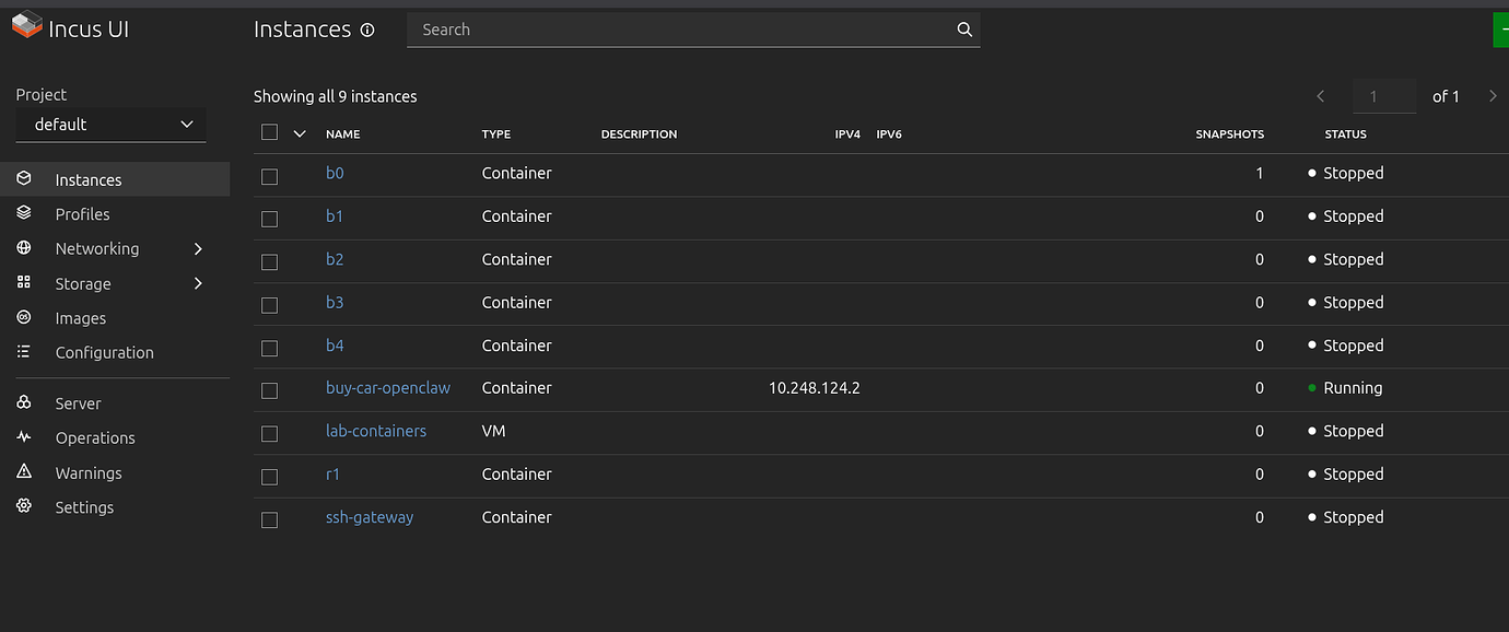 [Tutorial] Installing the Web UI for Incus on Fedora or other Redhat ...