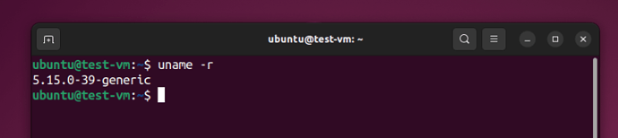 linux vm kernel