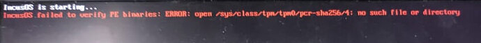 incus-pcr-error