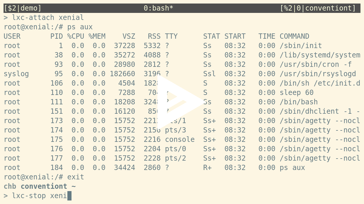 asciicast